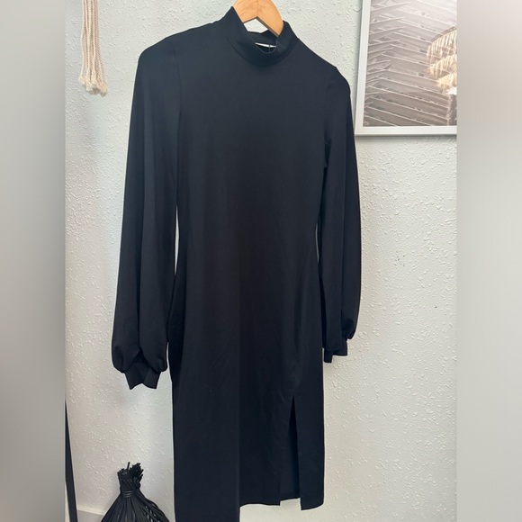 Susana Monaco - Long Sleeve Mock Neck Dress NWT - Picture 6 of 17